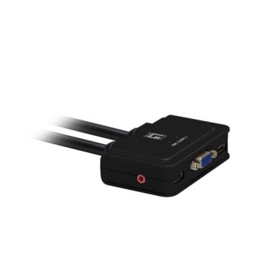 Conmutador Automatico Level One V/t/m 1a2 Cpus Usb Con Audio