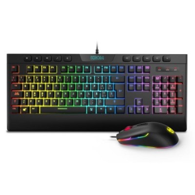 Pack Gaming Krom Kalyos/ Teclado RGB + Ratón Óptico