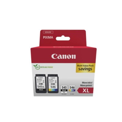 Canon cartucho multipack pg-545xl/cl-546xl+papel