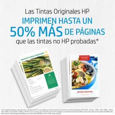 HP 364XL Negro Photo CB322EE - Cartucho de Tinta Original