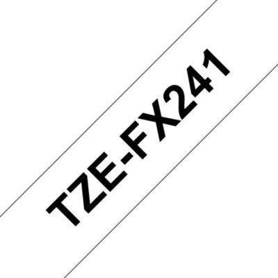 Brother TZE-FX241 cinta para impresora de etiquetas Negro sobre