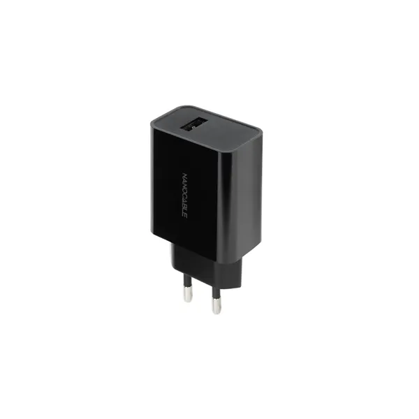 Cargador de Pared Nanocable 10.10.2004/ 1xUSB/ 2.1A/ Negro