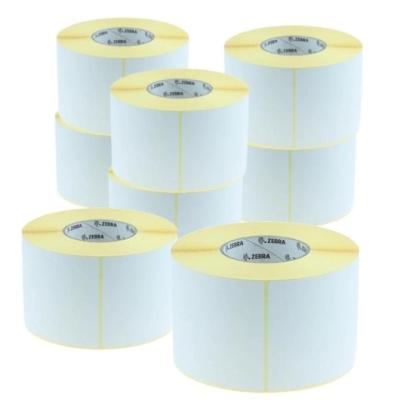 Zebra rollo de etiquetas 51x25mm pack 8 rollos