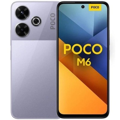 Xiaomi POCO M6 Púrpura 128GB 6GB 6.79" 90Hz/Camara 108Mp/Selfie