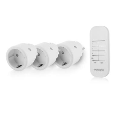 Set de Enchufes Inalámbricos Smartwares SH4-99578/ Blancos