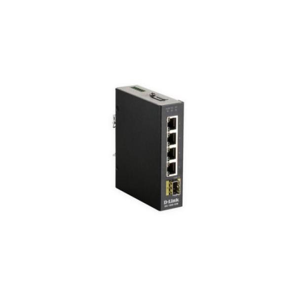 D-Link DIS‑100G‑5SW No administrado L2 Gigabit Ethernet (10/100/1000) Negro