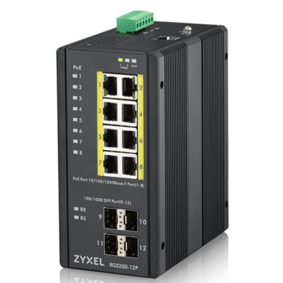 Zyxel RGS200-12P Gestionado L2 Gigabit Ethernet (10/100/1000)