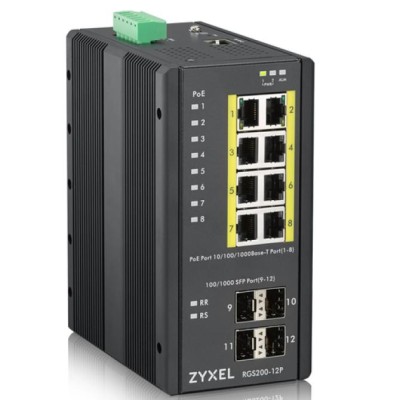 Zyxel RGS200-12P Gestionado L2 Gigabit Ethernet (10/100/1000)