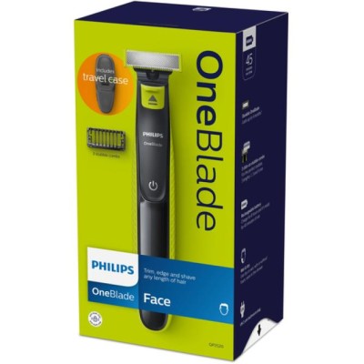 Afeitadora Philips Oneblade Qp2520/65 Recorta, Perfila Y Afeita