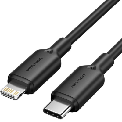 Cable USB 2.0 Tipo-C Lightning Vention LAKBF/ USB Tipo-C Macho