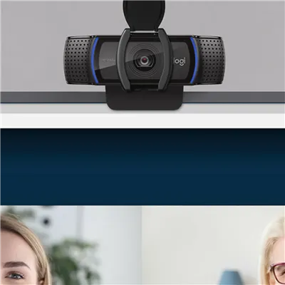 Logitech C920s HD Pro Webcam con Enfoque Automático 1080p Full