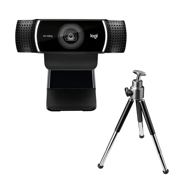 Logitech C922 Pro Stream con tripode Webcam 1080p 30fps