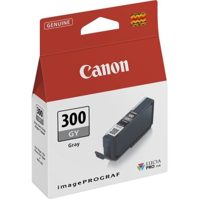 Cartucho de Tinta Original Canon PFI-300GY/ Gris