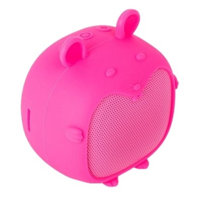 Altavoz con Bluetooth SPC Sounds Pups Mouse/ 3W/ 1.0/ Rosa