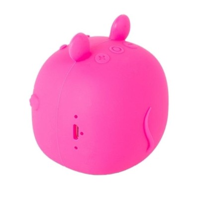 Altavoz con Bluetooth SPC Sounds Pups Mouse/ 3W/ 1.0/ Rosa