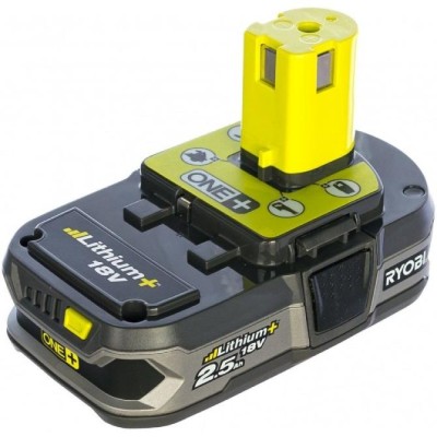 Batería de litio Ryobi ONE+ RB18L25/ 18V 2,5Ah/ Sin Cargador