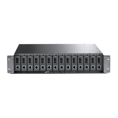 Chasis De Montaje En Bastidor Rack Tp-link Tl-fc1420 14 Bahías