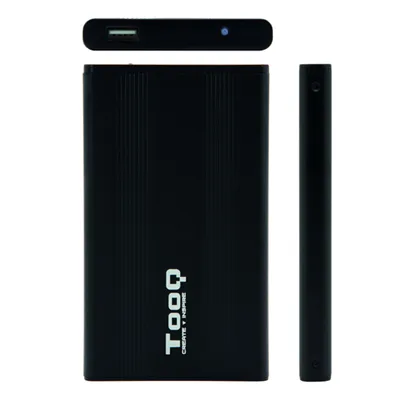 Caja Externa para Disco Duro de 2.5' TooQ TQE-2510B/ USB 2.0