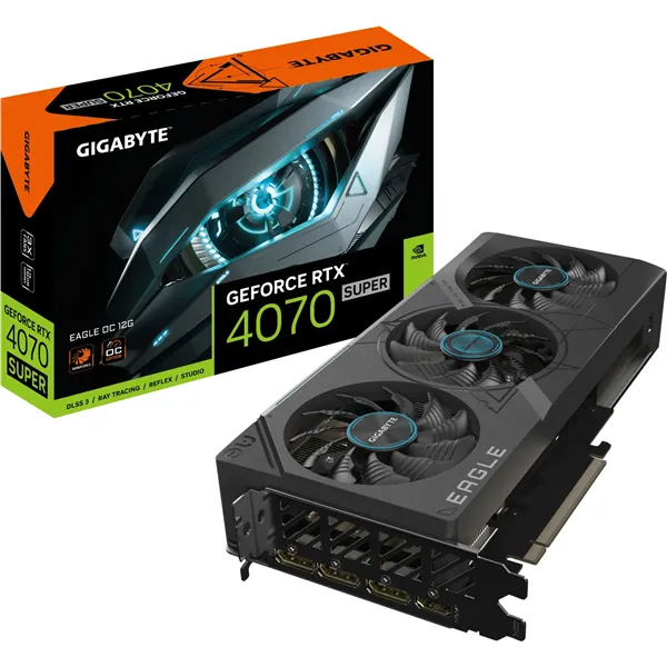 Gigabyte GeForce RTX 4070 SUPER EAGLE 3x OC 12GB GDDR6X