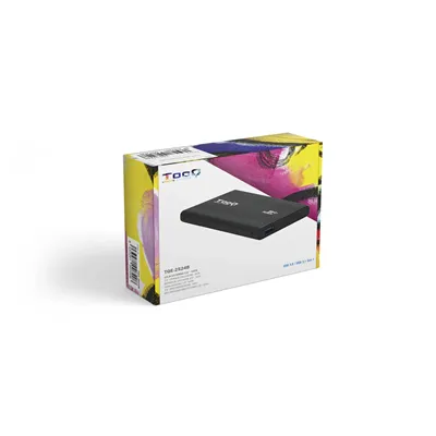 Caja Externa para Disco Duro de 2.5' TooQ TQE-2524B/ USB 3.1