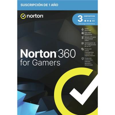 Norton 360 for Gamers 2024 | 3 Dispositivos + 50GB Nube