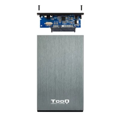 Caja Externa para Disco Duro de 2.5' TooQ TQE-2527G/ USB 3.1