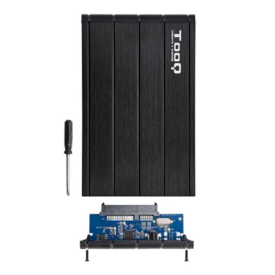 Caja Externa para Disco Duro de 2.5' TooQ TQE-2530B/ USB 3.1