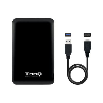 Caja Externa para Disco Duro de 2.5' TooQ TQE-2538B/ USB 3.1