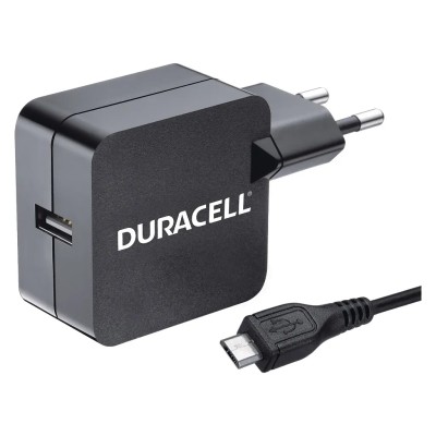 Cargador de Pared Duracell DMAC10-EU/ 1xUSB/ 2.4A