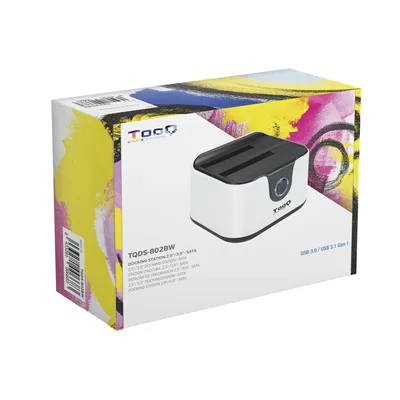 Docking Station para Discos Duros TooQ TQDS-802BW