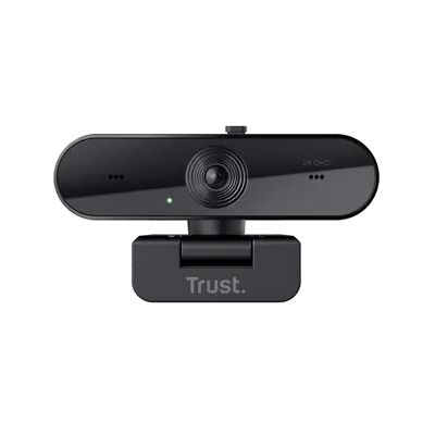 Webcam Trust TW-250/ Enfoque Automático/ 2560 x 1440 QHD