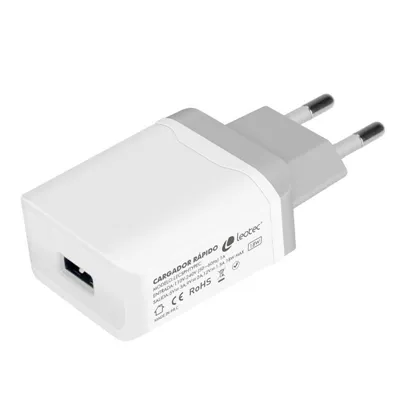 Cargador de Pared Leotec LECSPHTYPEC/ 1xUSB + Cable USB a USB