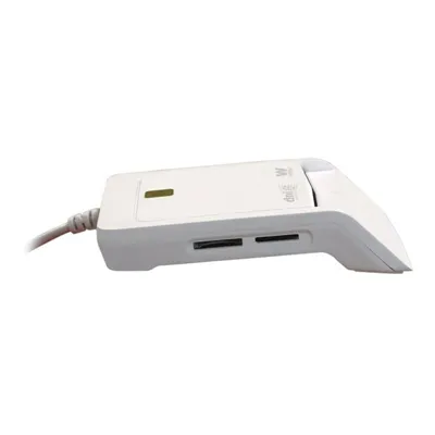 Lector de DNI y Tarjetas Woxter PE26-147/ Blanco/ USB 2.0