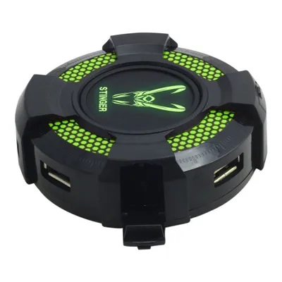 Hub USB 2.0 Woxter Stinger Hub Verde/ 4xUSB