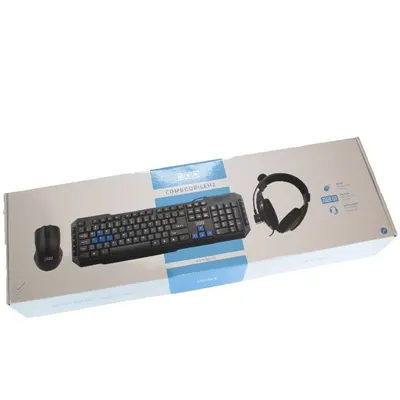 Pack Gaming 3GO COMBODRILEH 2/ Teclado + Ratón + Auriculares