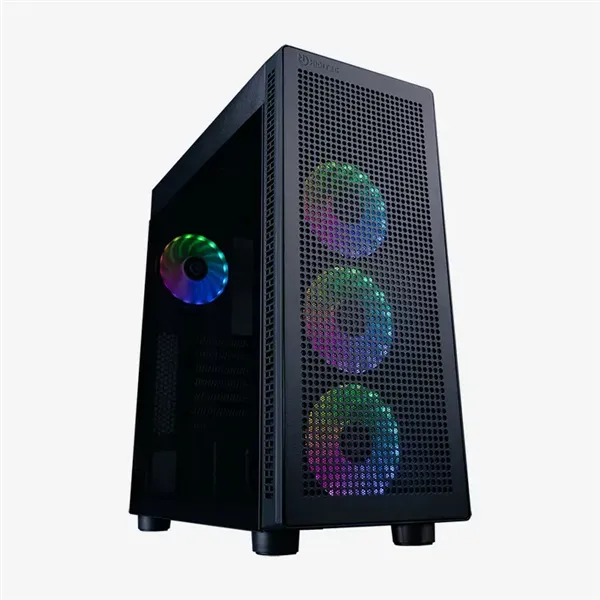 Caja Gaming Semitorre Hiditec H1 Air ARGB