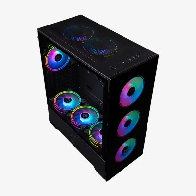 Caja Gaming Semitorre Hiditec Z20 Aura