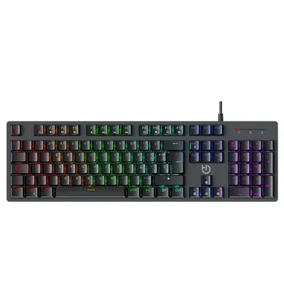 Teclado Gaming Mecánico Hiditec GK400 ARGB/ Switch Rojo