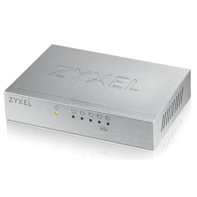 Zyxel ES-105A No administrado Fast Ethernet (10/100) Plata