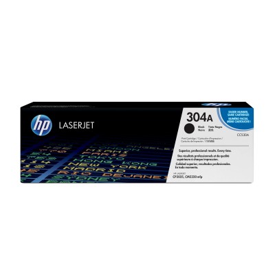 HP Cartucho de tóner original LaserJet 304A negro