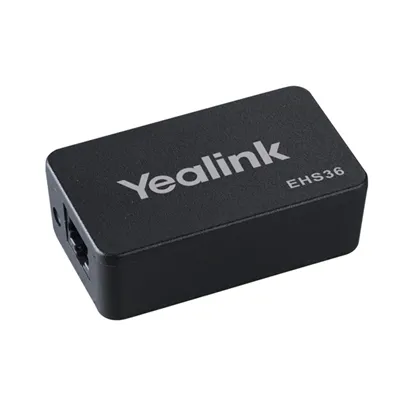 Yealink EHS36 RJ12, RJ9 RJ45, 3.5mm Negro