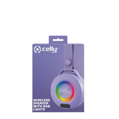 Celly Altavoz Portátil Summer Violeta Bluetooth 5W