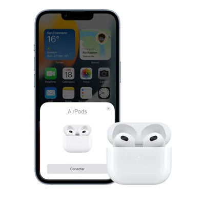 Apple AirPods (3ª generación) con estuche de carga inalámbrica