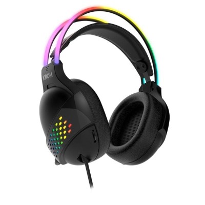 Auriculares Gaming con Micrófono Krom Klaim/ Jack 3.5/ USB 2.0/