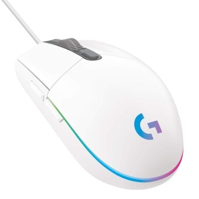 Logitech G102 Lightsync Blanco Ratón Gaming 6 botones, Hasta