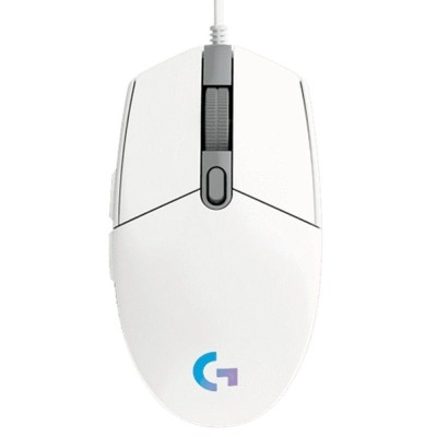 Logitech G102 Lightsync Blanco Ratón Gaming 6 botones, Hasta