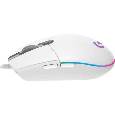 Logitech G102 Lightsync Blanco Ratón Gaming 6 botones, Hasta