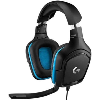 Logitech G432 Auriculares Gaming con Microfono, Cable, Sonido