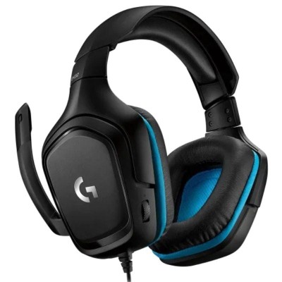 Logitech G432 Auriculares Gaming con Microfono, Cable, Sonido