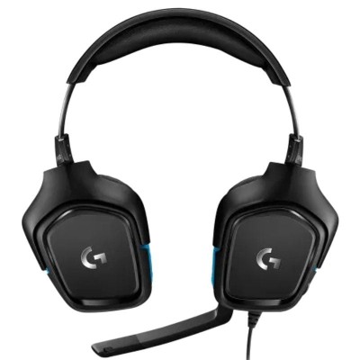 Logitech G432 Auriculares Gaming con Microfono, Cable, Sonido